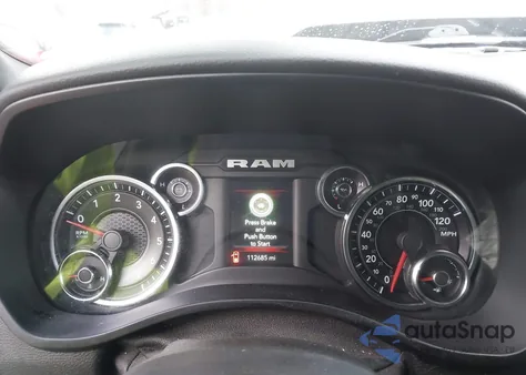 2019 Ram 1500 Big Horn/Lone Star 4X4 5'7 Box из США, поврежденный, VIN 1C6SRFFT5KN737730